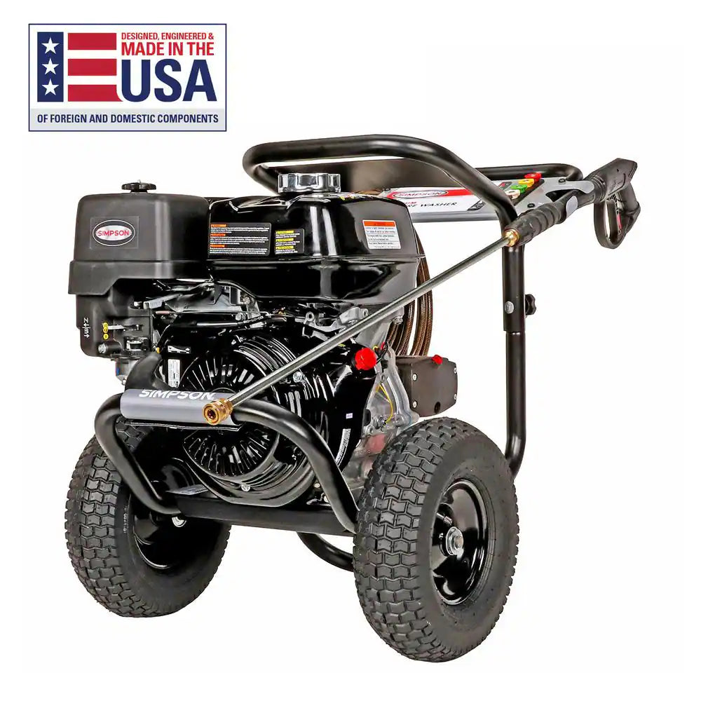 4200 PSI 4.0 GPM Gas Pressure Washer, HONDA GX390 Engine, Triplex Pump, Heavy-Duty Cold Water Commercial Power Cleaner