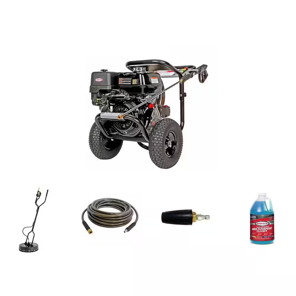 4200 PSI 4.0 GPM Gas Pressure Washer with HONDA GX390, 20 In. Surface Cleaner, 100 Ft. Hose