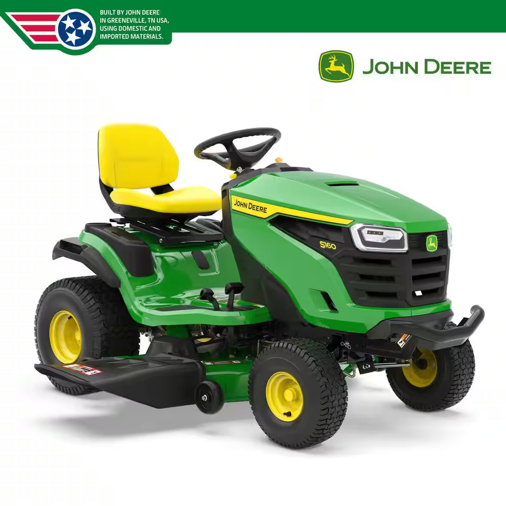 S160 48 In. 24 HP V-Twin, ELS Gas Hydrostatic Riding Lawn Mower