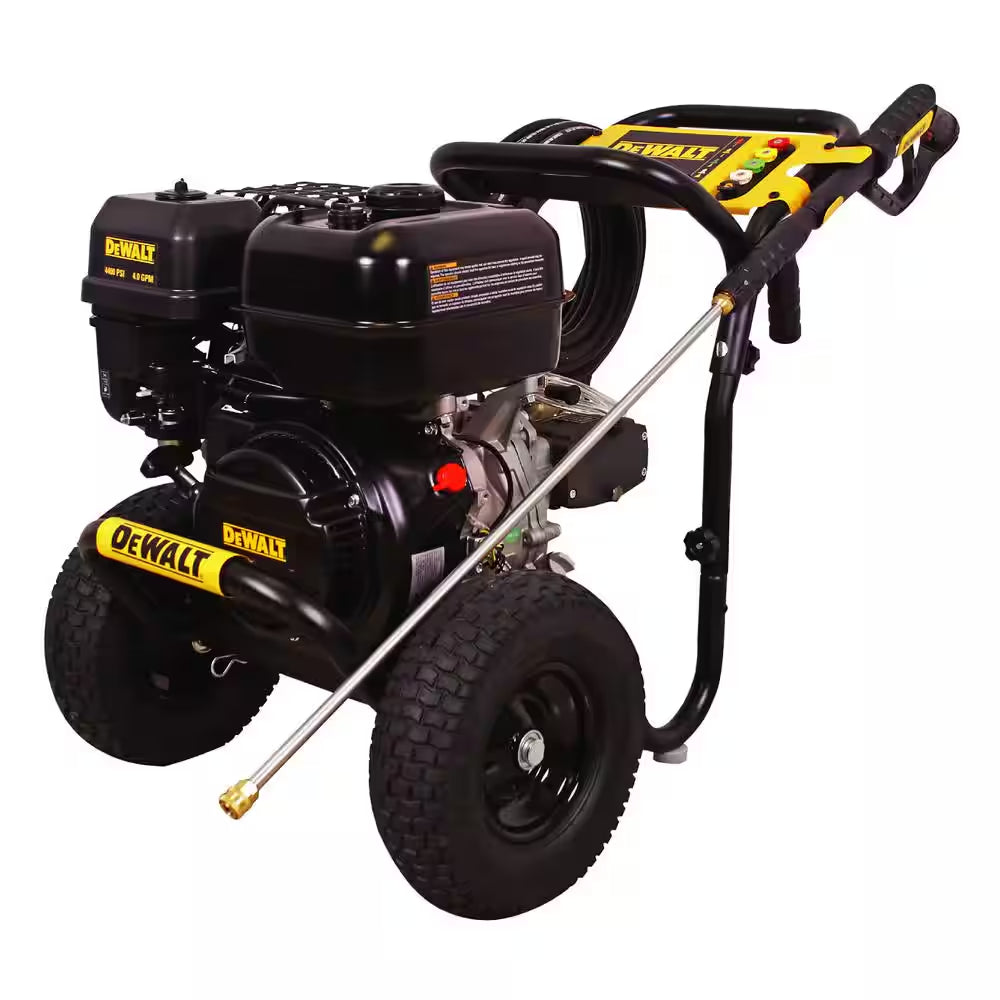 4400 PSI 4.0 GPM Gas Pressure Washer with 420Cc Engine, Triplex Pump, Commercial Cold Water Power Washer