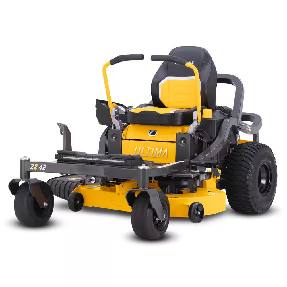 Ultima Z2 42In. Fabricated Deck 21.5HP V-Twin Kawasaki FR Series Engine Dual Hydro Drive Gas Zero Turn Riding Lawn Mower