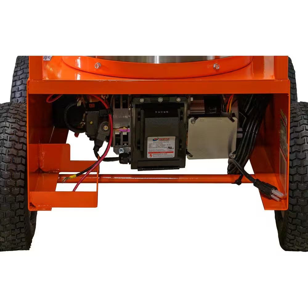 Commercial 4000 PSI 3.5 GPM Gas Driven Hot Water Pressure Washer 110/120V
