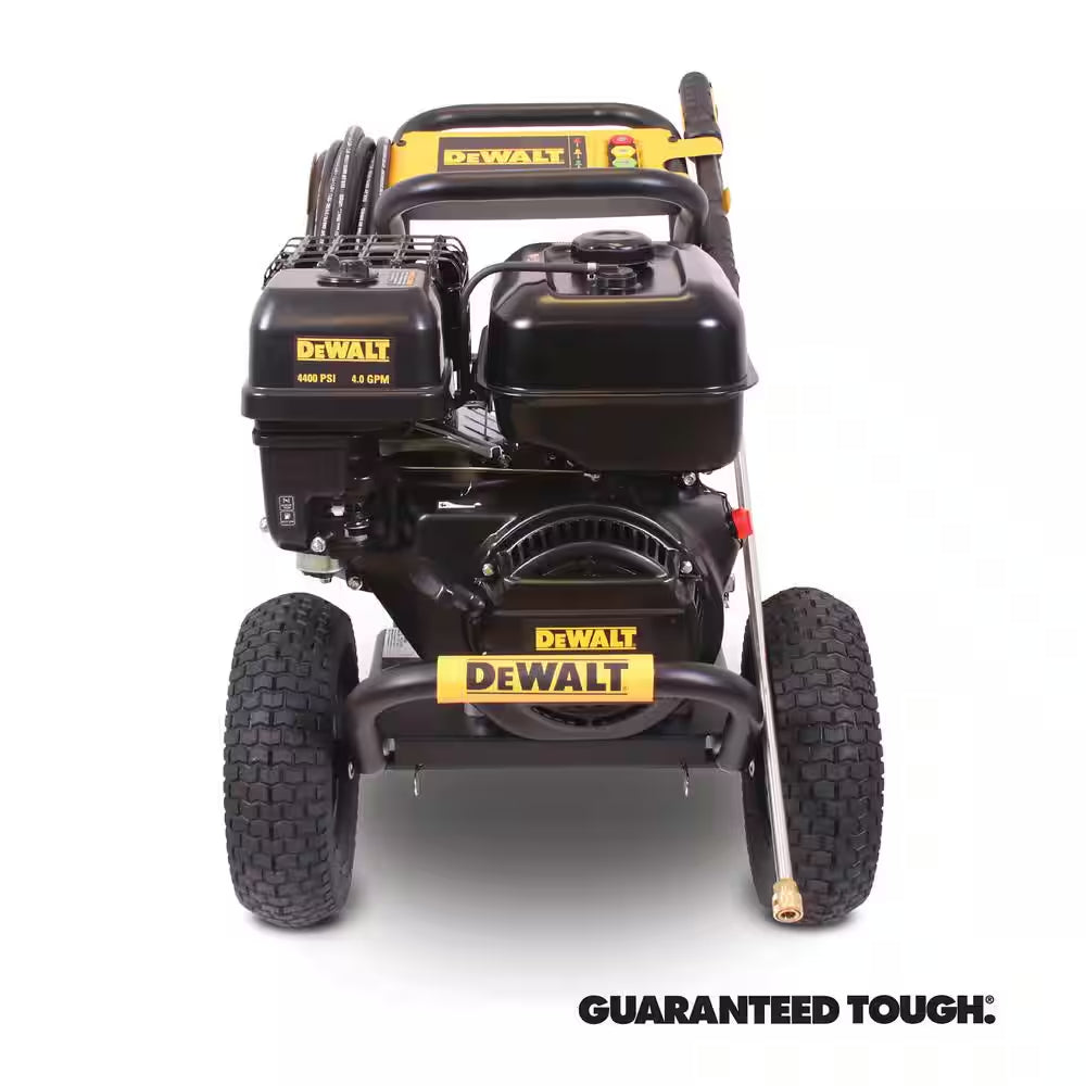 4400 PSI 4.0 GPM Gas Pressure Washer with 420Cc Engine, Triplex Pump, Commercial Cold Water Power Washer