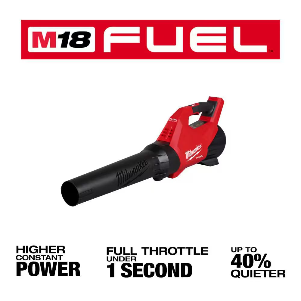 M18 FUEL Brushless 21 In. Self-Propelled Mower W/ String Trimmer, Blower, Hedger, Chainsaw, (2) 12Ah Batteries, Charger