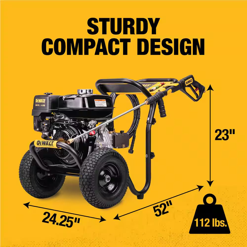 4000 PSI 3.5 GPM Gas Pressure Washer with Honda GX270 Engine, Heavy-Duty Commercial Cold Water Power Cleaner