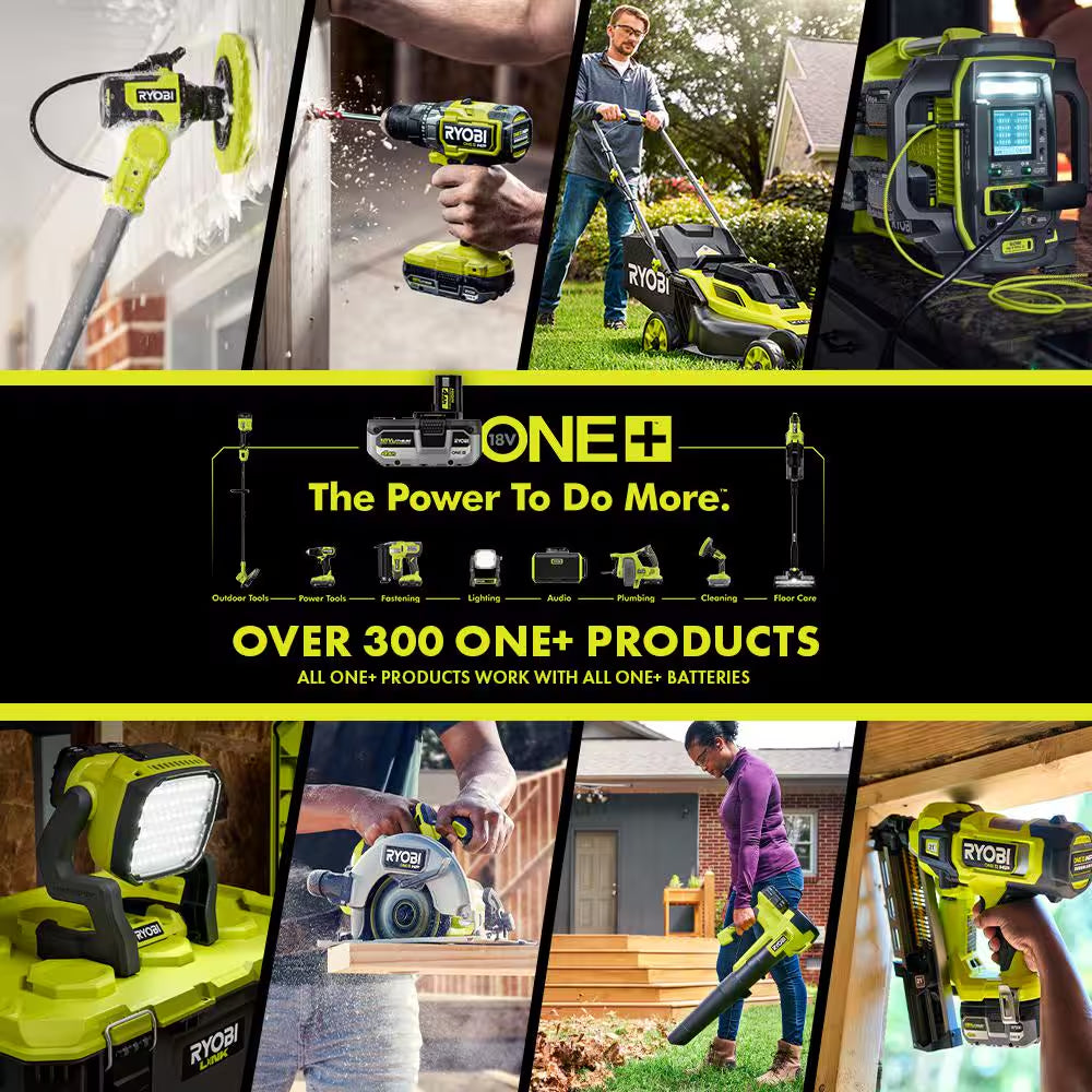 ONE+ HP 18V Brushless 20" Cordless Walk behind Self-Propelled Mower W/ String Trimmer, (2) 6.0 Ah Batteries, & Chargers