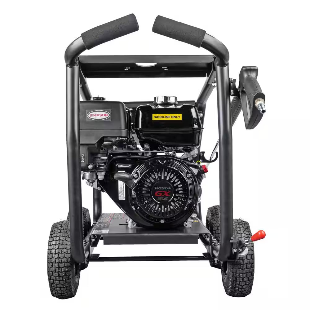 4400 PSI 4.0 GPM Gas Pressure Washer with Honda GX390 Engine, Roll Cage, Heavy-Duty Cold Water Commercial Power Cleaner