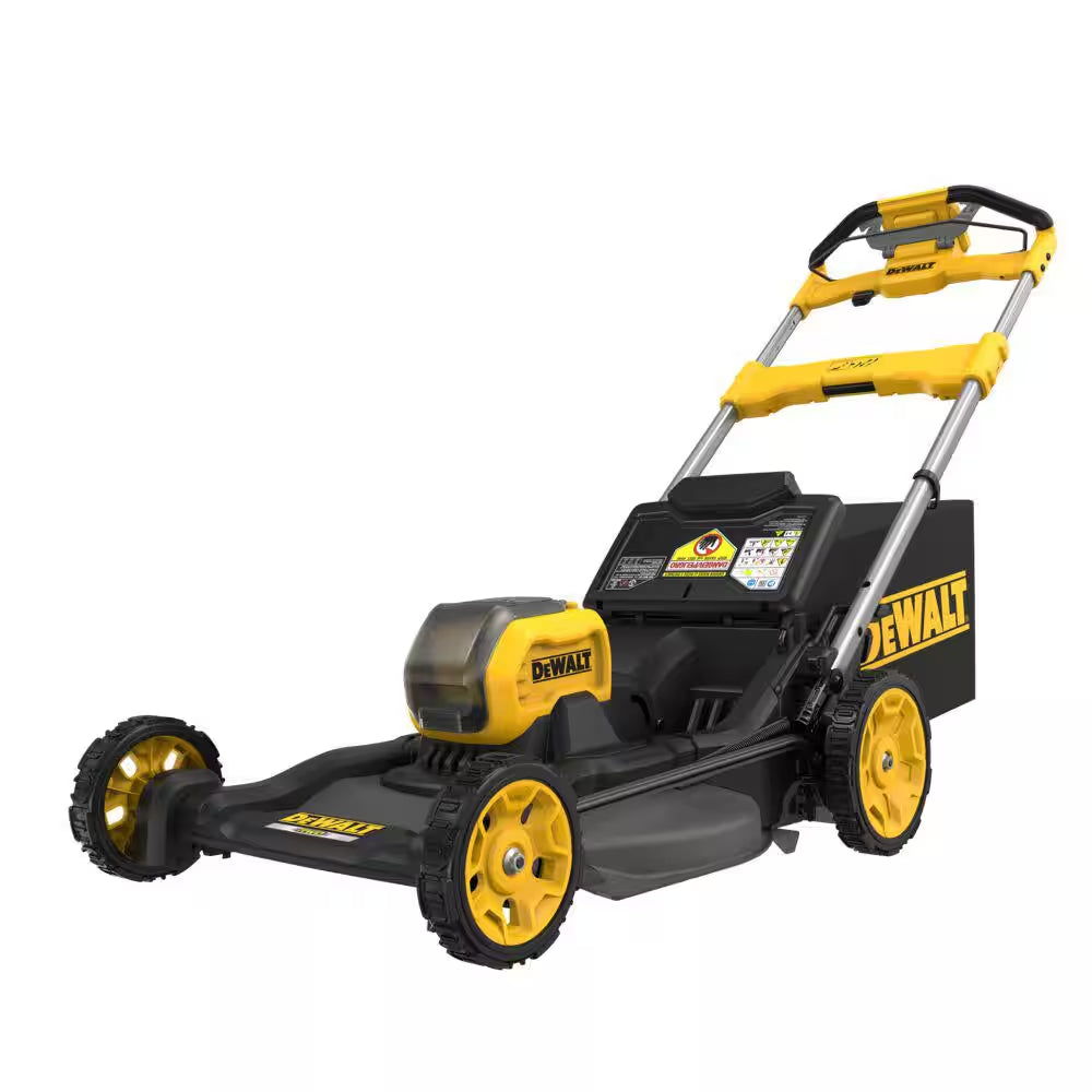FLEXVOLT 1 X 60V MAX 21 In. Cordless Battery Powered Self Propelled Lawn Mower Kit and Cordless Blower (2) 4Ah Batteries