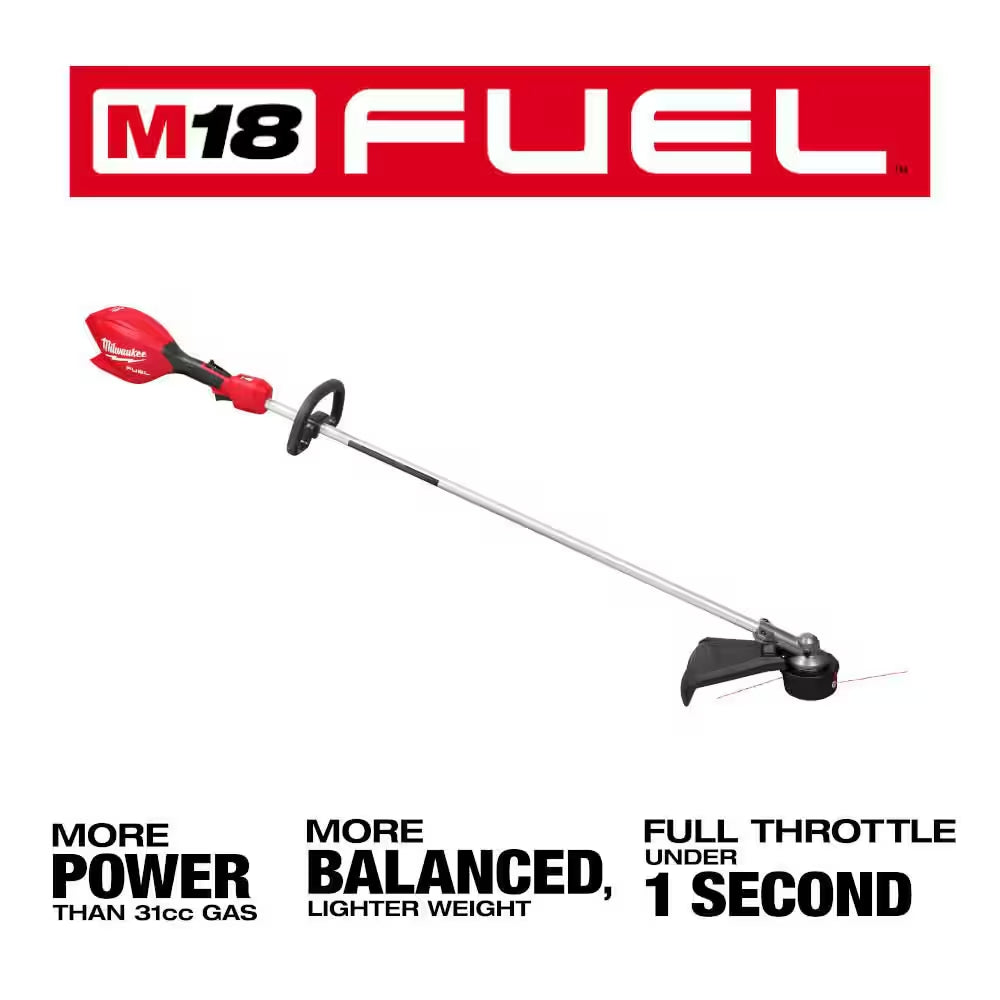 M18 FUEL 21 in Dual Battery Self-Propelled Mower W Blower, String Trimmer, Top Handle Chainsaw, (2) Batteries, Charger