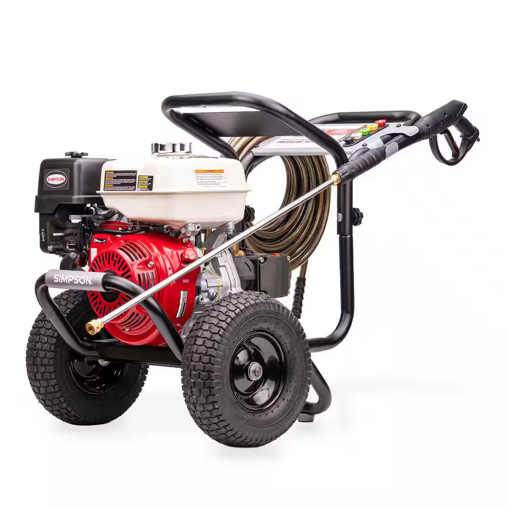 4000 PSI 3.5 GPM Gas Pressure Washer, Honda GX270 Engine, AAA Triplex Pump Heavy-Duty Cold Water Commercial Power Washer