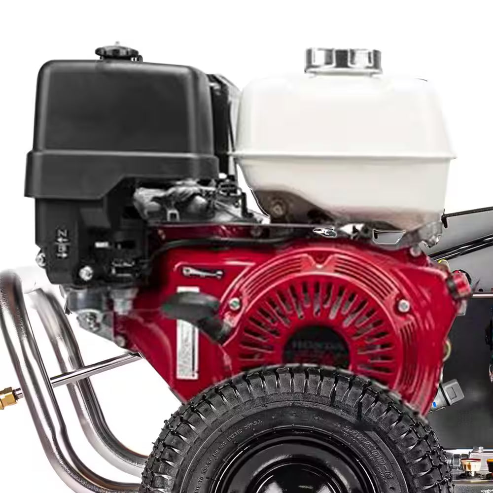 4200 PSI 4.0 GPM Gas Pressure Washer, Honda GX390 Engine, CAT Pump, Commercial Cold Water Power Washer