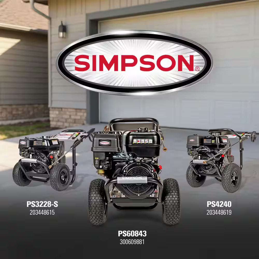 4200 PSI 4.0 GPM Gas Pressure Washer, HONDA GX390 Engine, Triplex Pump, Heavy-Duty Cold Water Commercial Power Cleaner