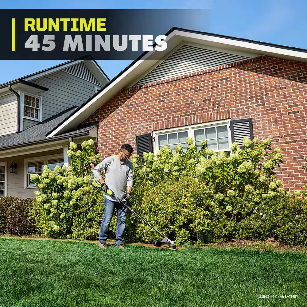 40V HP Brushless 20 In. Walk behind Self-Propelled Mower, 17 in String Trimmer/Edger with (2) Batteries and (2) Chargers