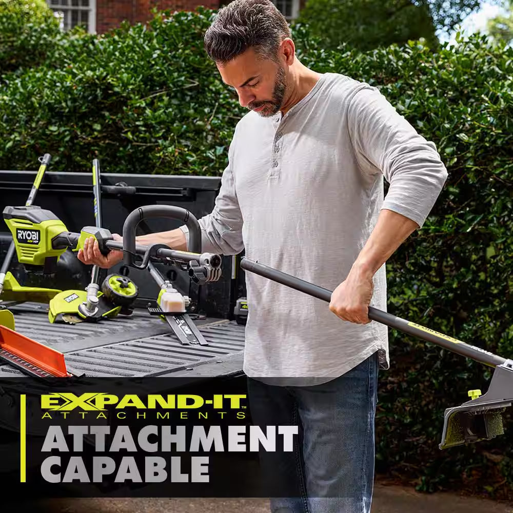 40V HP 21" Brushless Cross Cut Self-Propelled All Wheel Drive Mower W/ 17" String Trimmer-(3) Batteries & (2) Chargers