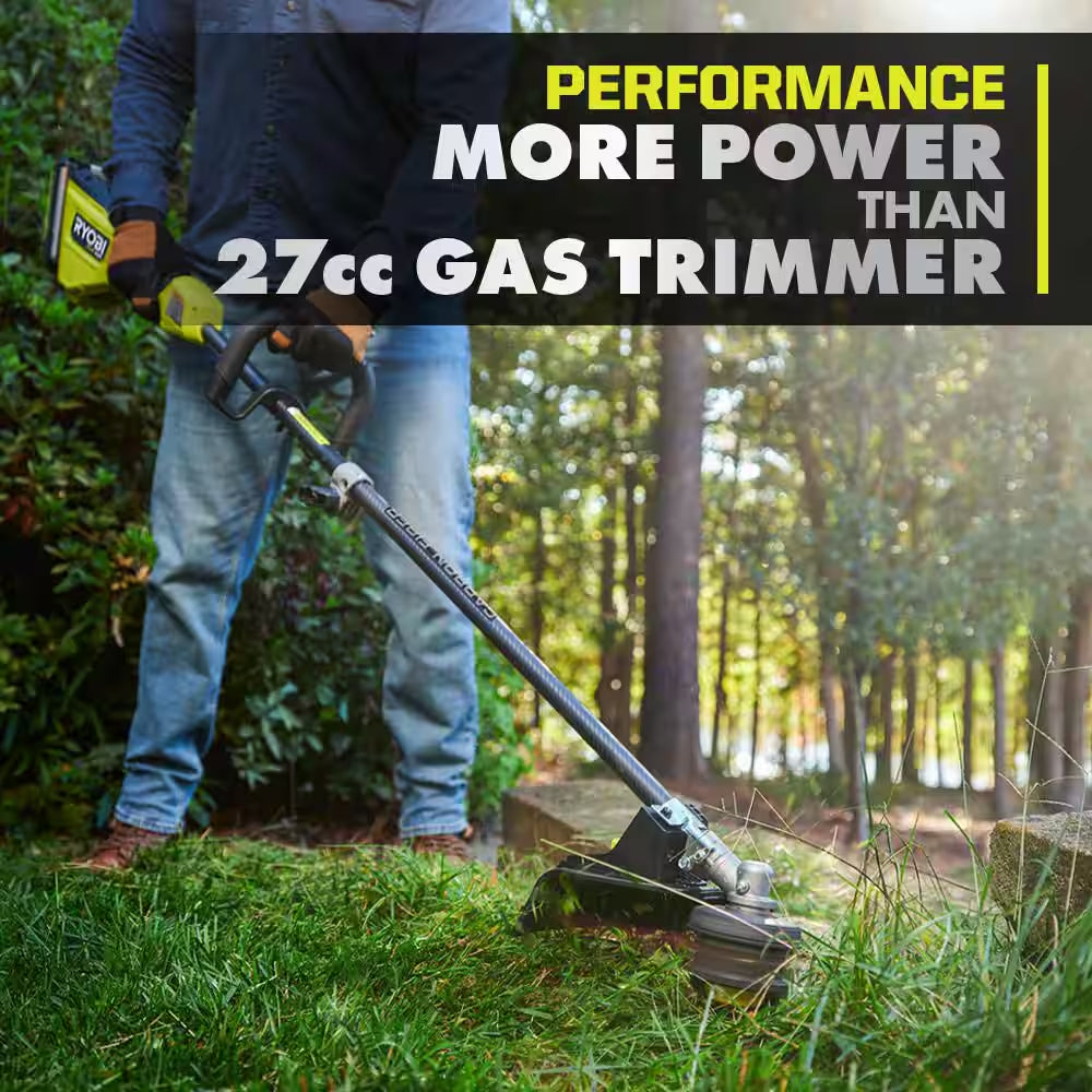 40V HP 21" Brushless Walk behind Self-Propelled Mower, String Trimmer, Edger & Hedge Trimmer-(3) Batteries (2) Chargers