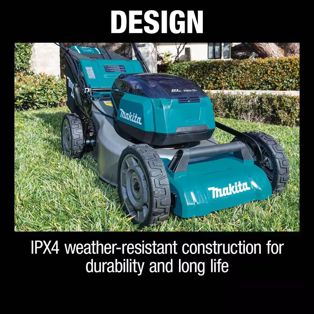 18 In. 18V X2 (36V) LXT Lithium-Ion Cordless Walk behind Self Propelled Lawn Mower, Tool Only