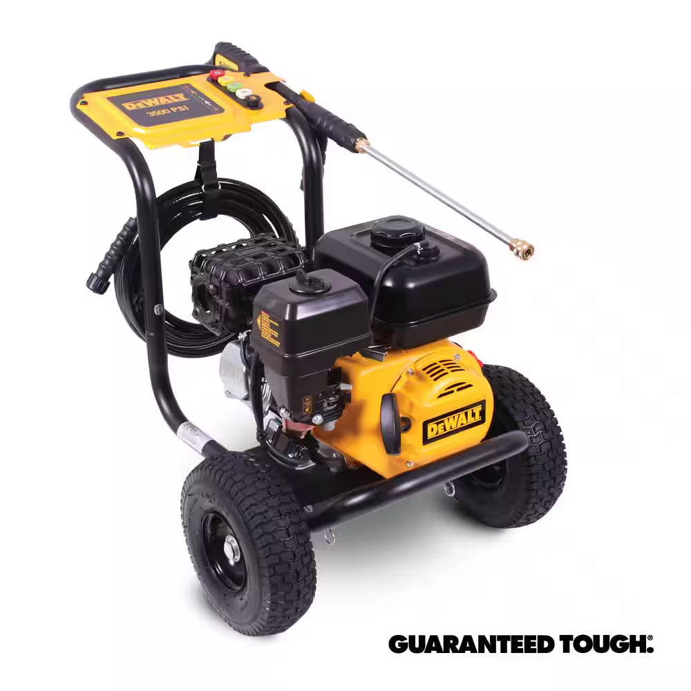 3500 PSI 2.5 GPM Gas Pressure Washer with Surface Cleaner, Heavy-Duty Commercial Cold Water Power Washer