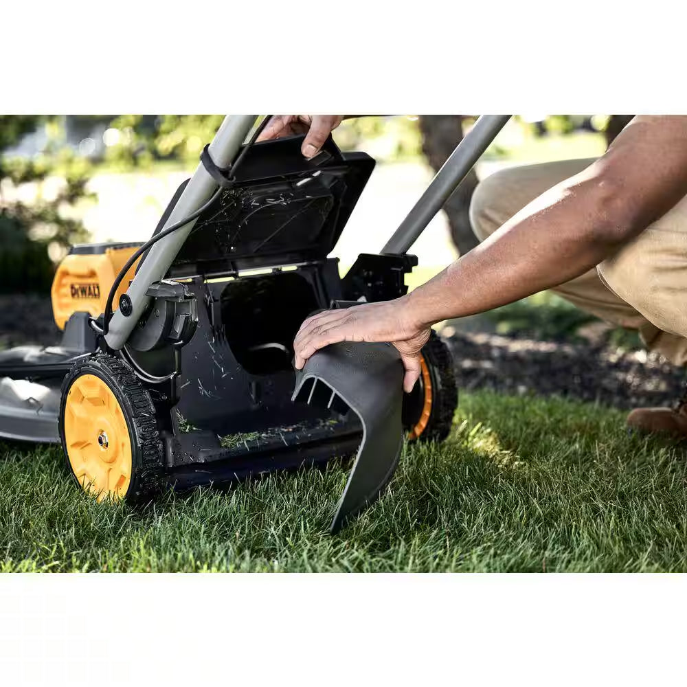 FLEXVOLT 1X60V MAX 21 In. Cordless Battery Powered Self Propelled Lawn Mower Kit with (2) 4.0 Ah Batteries and Chargers