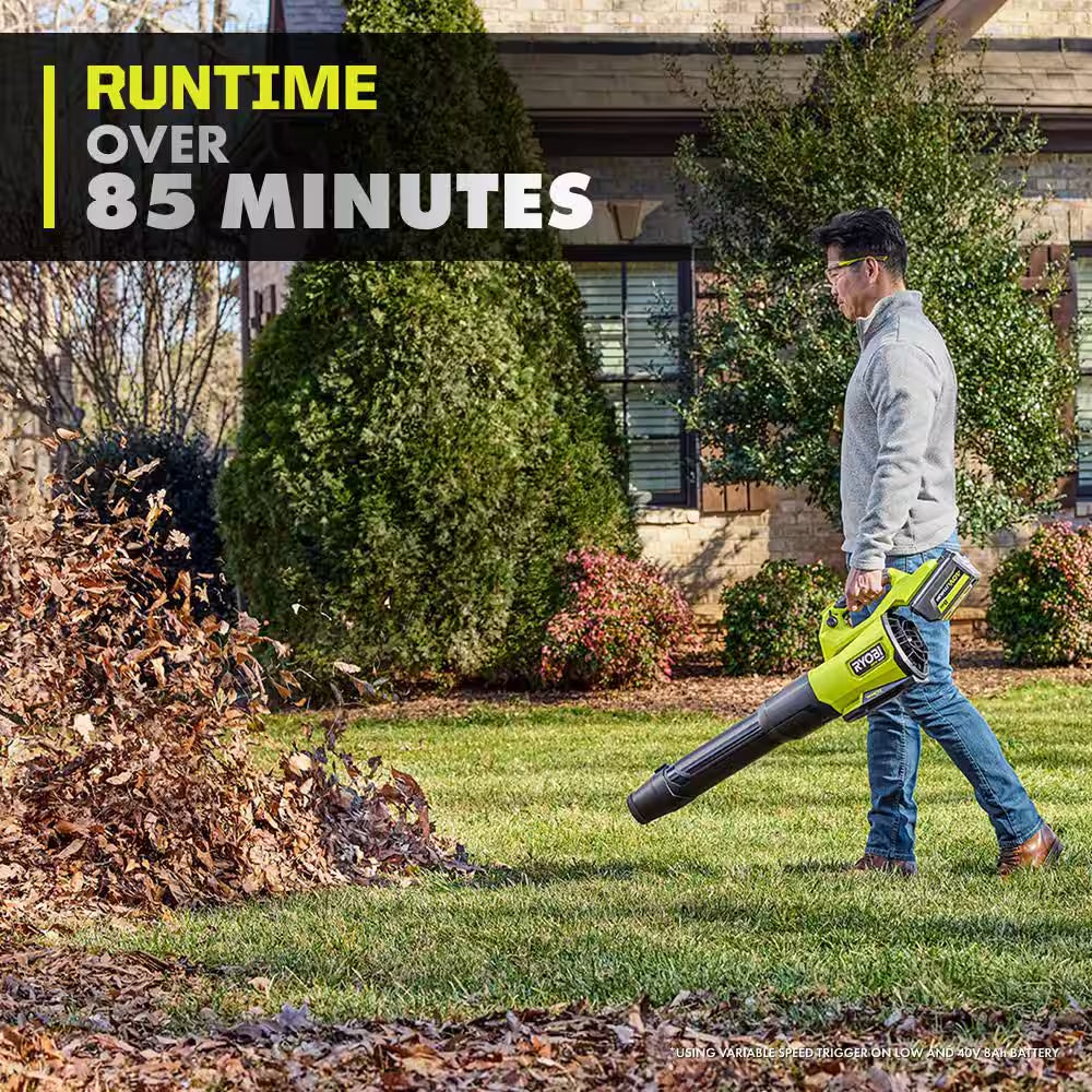 40V HP 21" Brushless Cross Cut Self-Propelled All Wheel Drive Mower W/ 800 CFM Blower, (3) Batteries & (2) Chargers