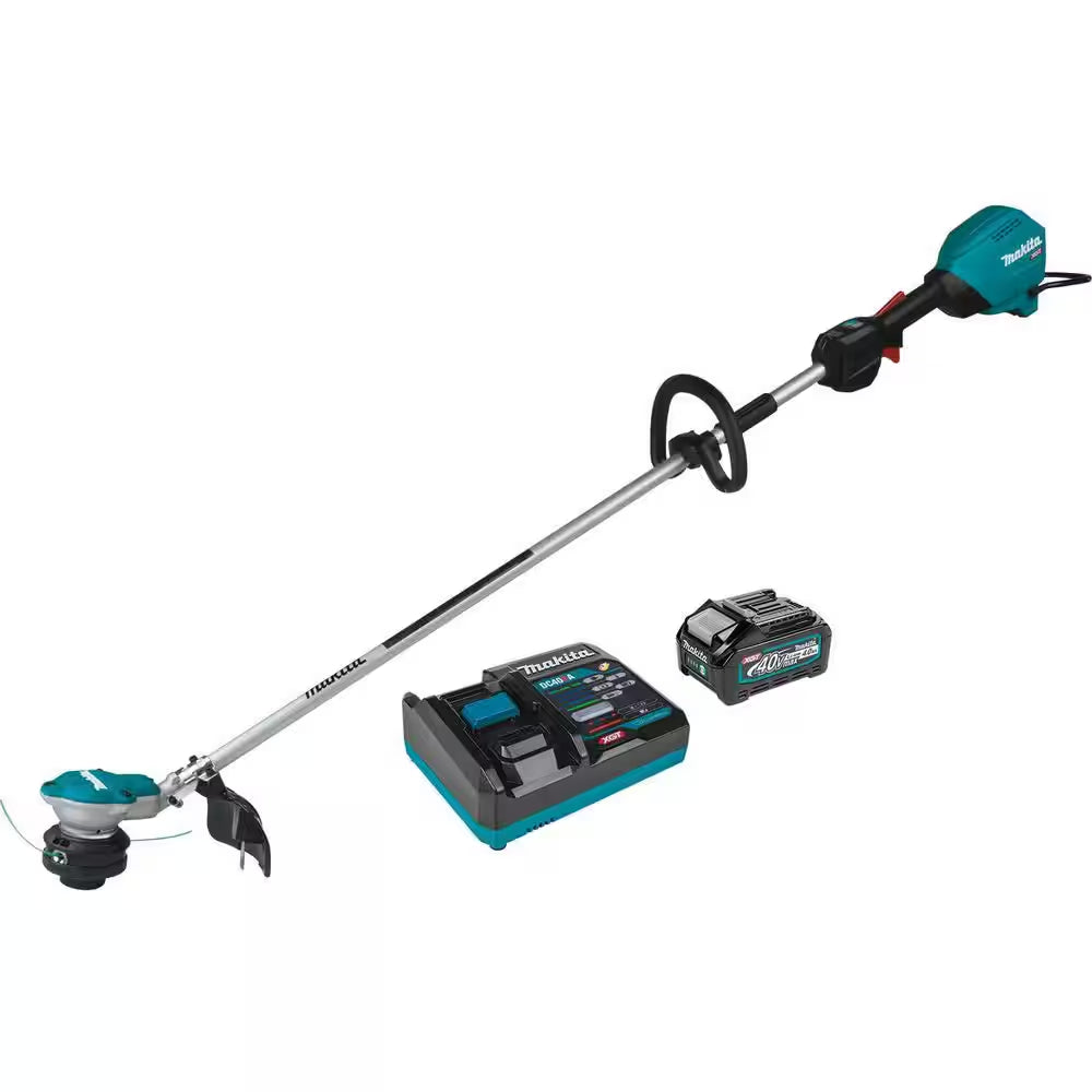 40V Max XGT Brushless 21 In. Walk behind Self-Propelled Mower Kit (8.0Ah) with XGT Brushless String Trimmer Kit (4.0 Ah)