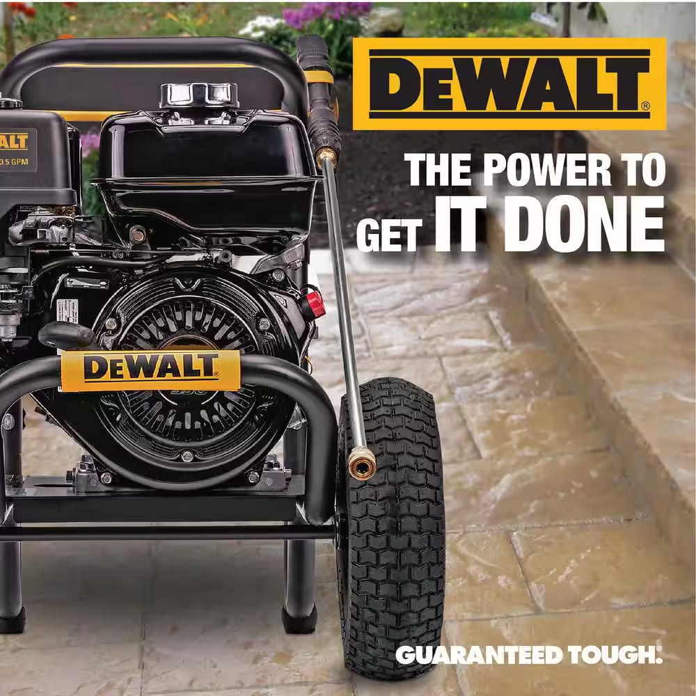 3800 PSI 3.5 GPM Gas Pressure Washer, Honda GX270 Engine, CAT Pump, Heavy-Duty Commercial Cold Water Power Washer