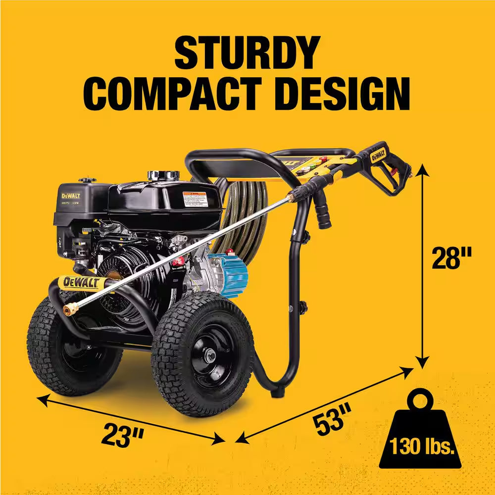 4200 PSI 4.0 GPM Gas Pressure Washer with HONDA GX390 Engine and CAT Pump, Heavy-Duty Commercial Cold Water Power Washer