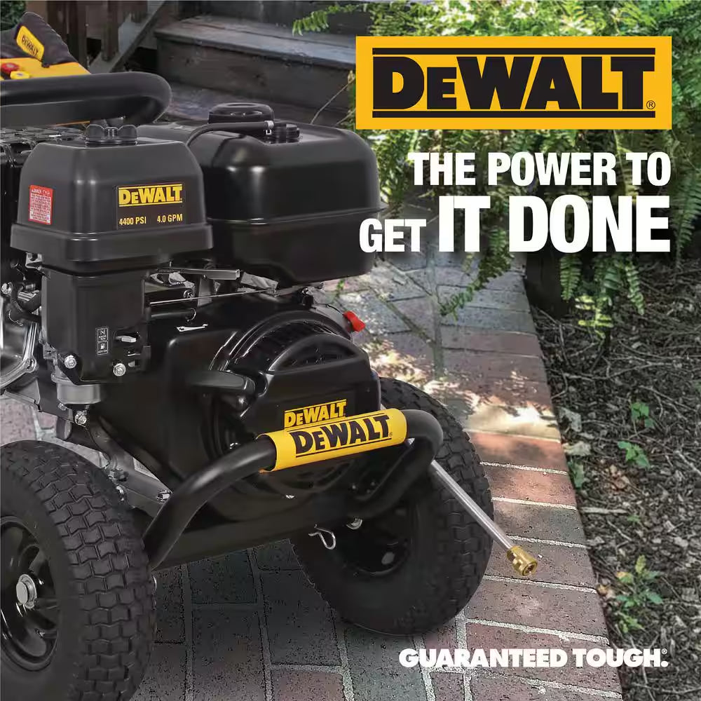 4400 PSI 4.0 GPM Gas Pressure Washer with 420Cc Engine, Triplex Pump, Commercial Cold Water Power Washer