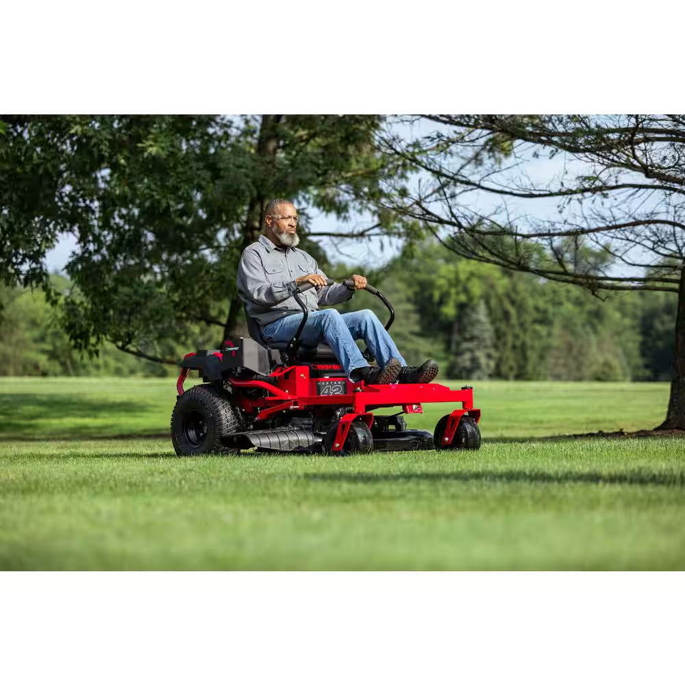 Mustang 42 In. 547Cc Single-Cylinder Engine Dual Hydrostatic Drive Gas Zero-Turn Riding Lawn Mower