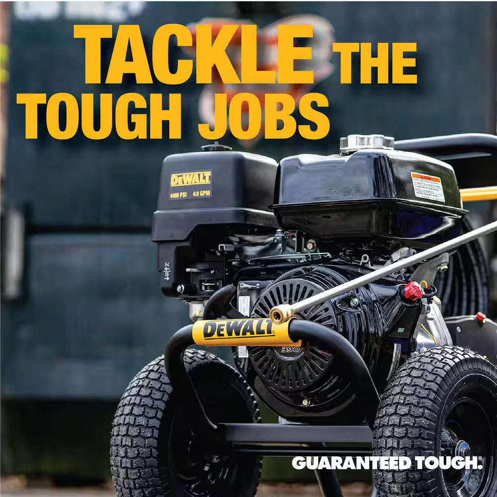 4400 PSI 4.0 GPM Gas Pressure Washer with Honda GX390 Engine, Heavy-Duty Commercial Cold Water Power Washer