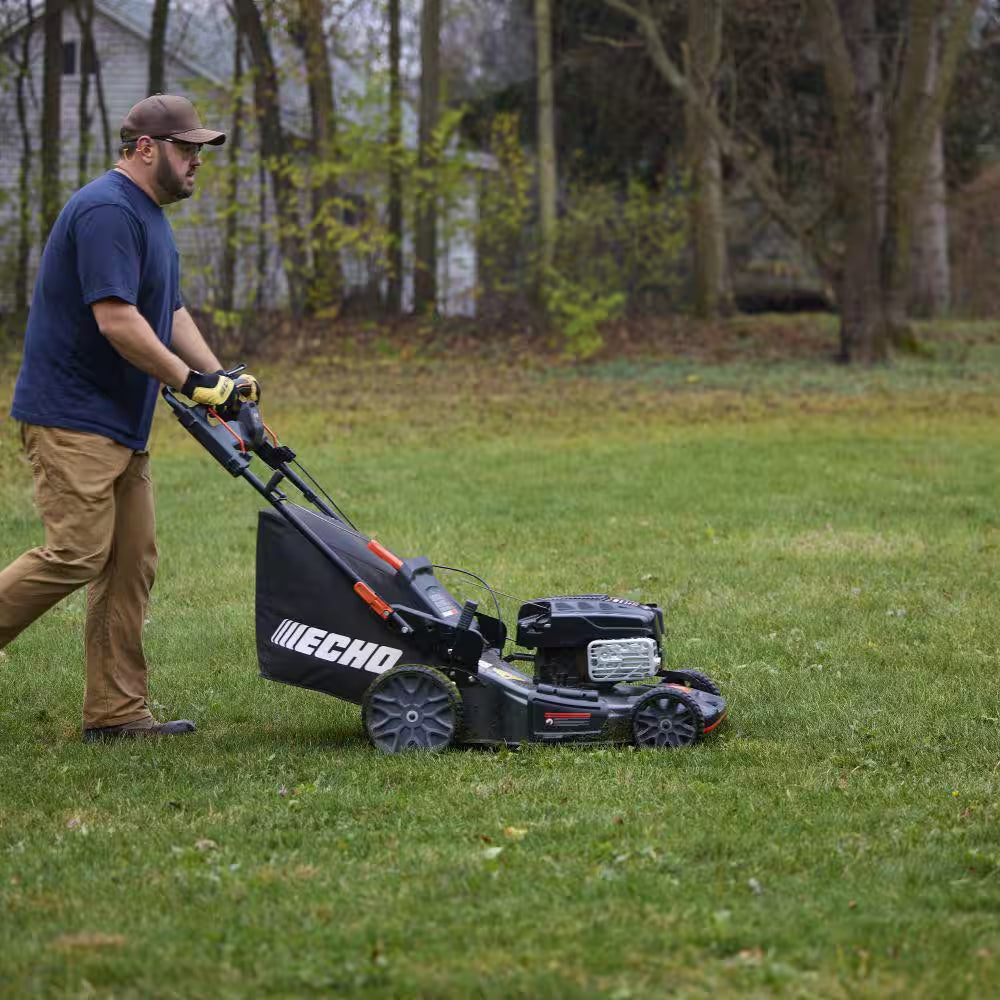 21 In. 190 Cc Gas 3-In-1 RWD Self-Propelled Lawn Mower and 21.2 Cc Gas String Trimmer with Rapid Loader Head Combo Kit
