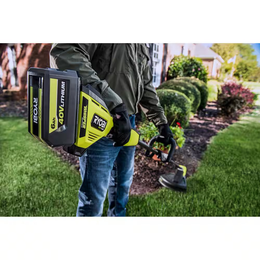 40V HP Brushless Whisper Series 21" Walk behind Self-Propelled All Wheel Drive Mower & Trimmer W/ 3 Batteries & Chargers