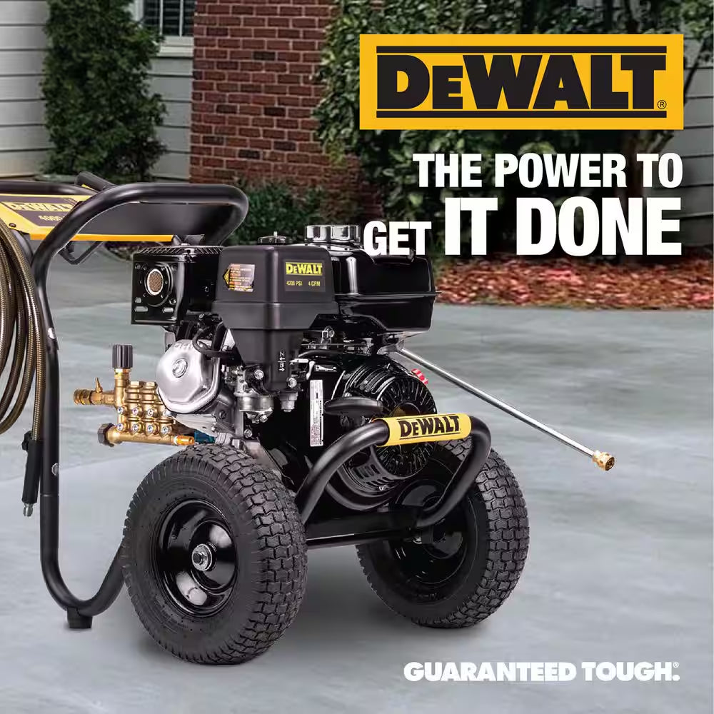 4200 PSI 4.0 GPM Gas Pressure Washer with HONDA GX390 Engine and CAT Pump, Heavy-Duty Commercial Cold Water Power Washer