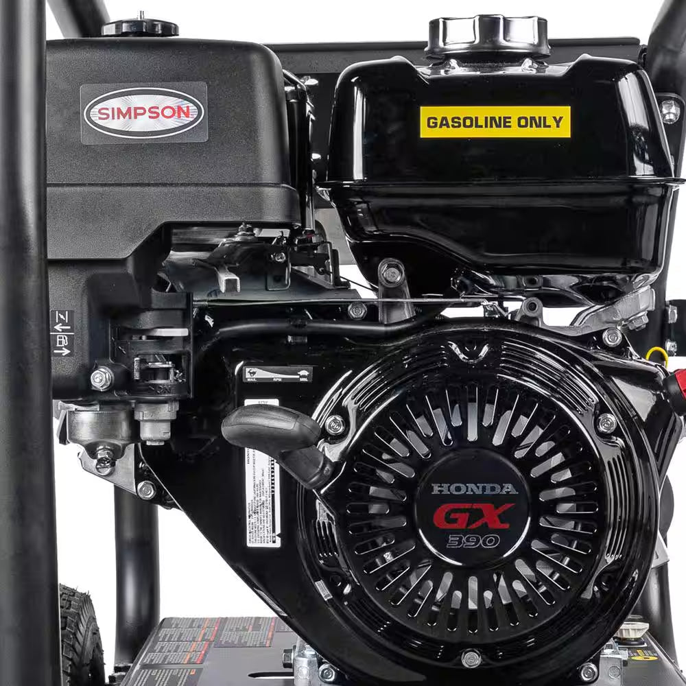 4400 PSI 4.0 GPM Gas Pressure Washer with Honda GX390 Engine, Roll Cage, Heavy-Duty Cold Water Commercial Power Cleaner