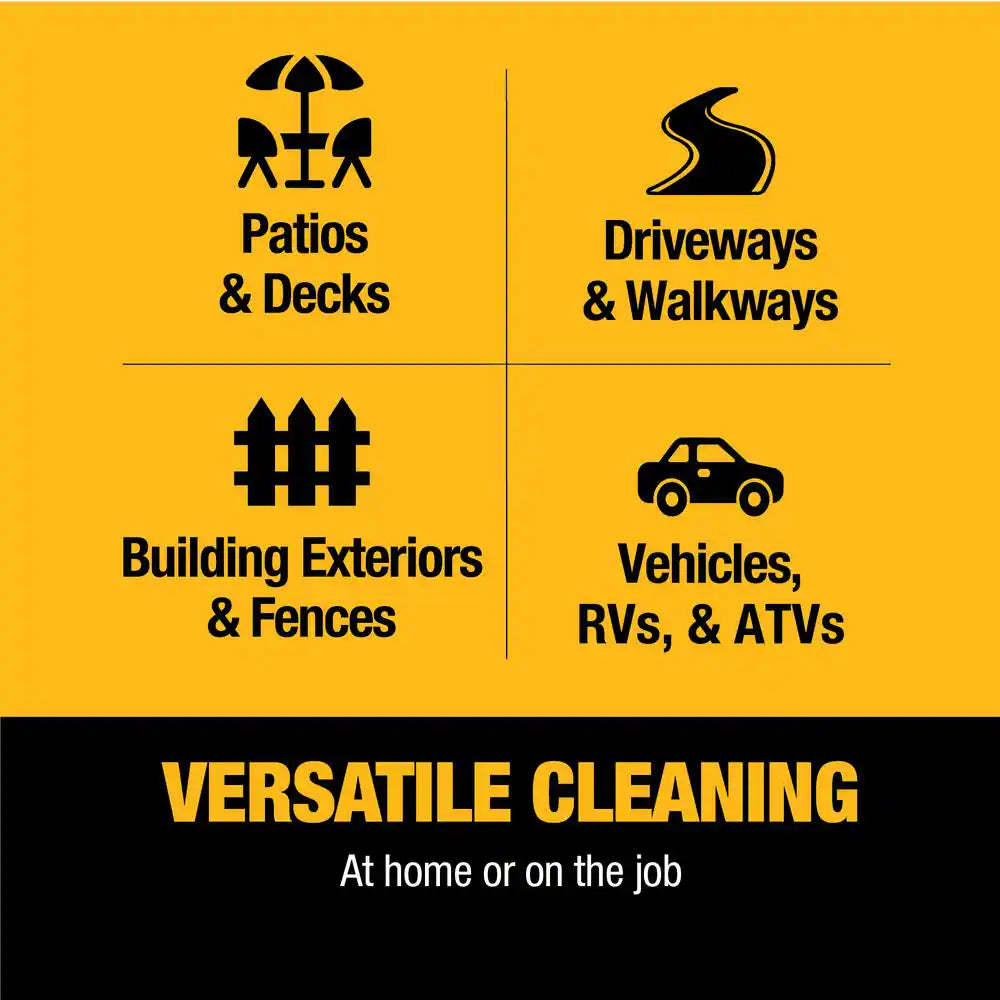 3500 PSI 2.5 GPM Gas Pressure Washer with Surface Cleaner, Heavy-Duty Commercial Cold Water Power Washer