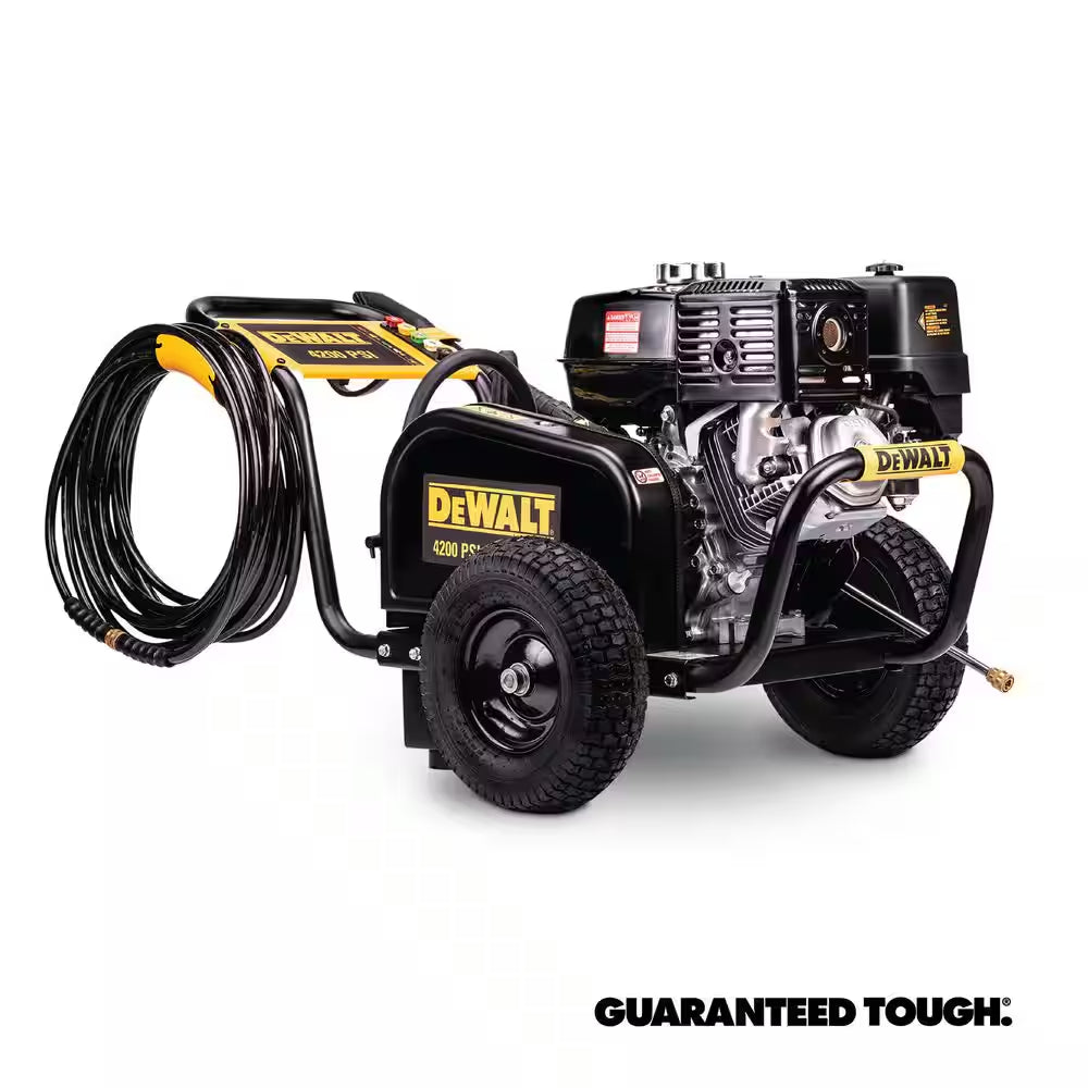 4200 PSI 4.0 GPM Belt Drive Gas Pressure Washer, Honda GX390 Engine, Commercial Cold Water Power Cleaner