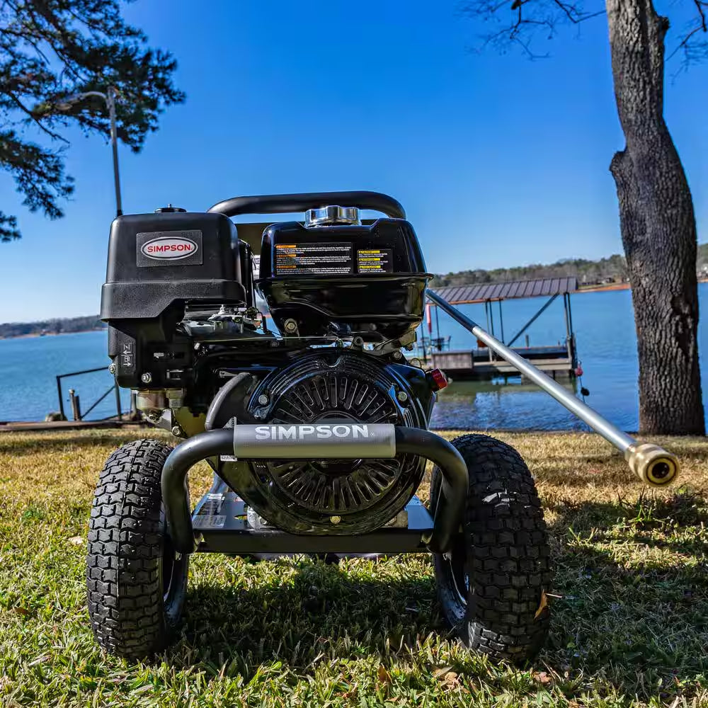 4200 PSI 4.0 GPM Gas Pressure Washer, HONDA GX390 Engine, Triplex Pump, Heavy-Duty Cold Water Commercial Power Cleaner