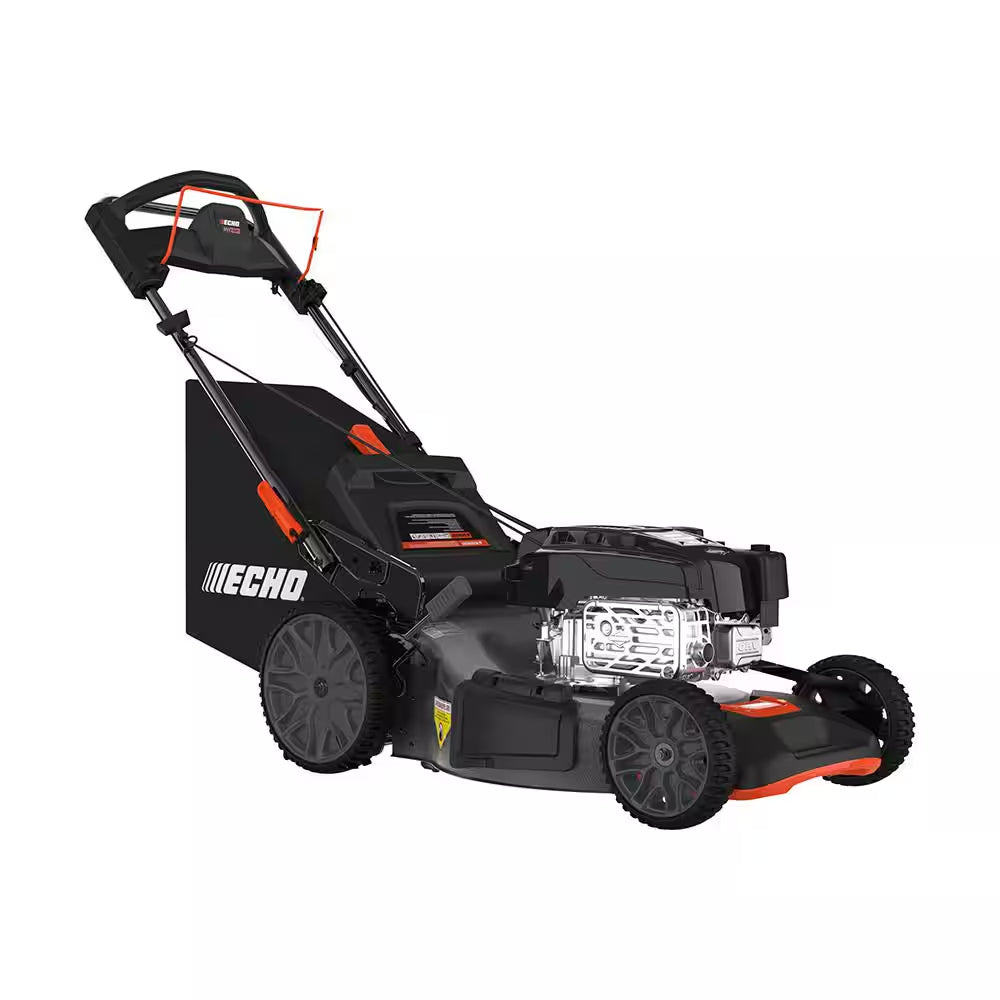 21 In. 190 Cc Briggs and Stratton Gas 3-In-1 Dual Blade RWD Self-Propelled Lawn Mower, 25.4 Cc Gas Handheld Blower Kit