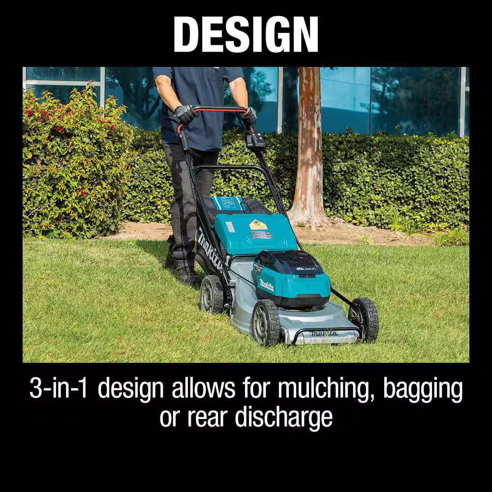 21 In. 18V X2 (36V) LXT Lithium-Ion Brushless Cordless Walk behind Self-Propelled Lawn Mower Kit (5.0Ah)