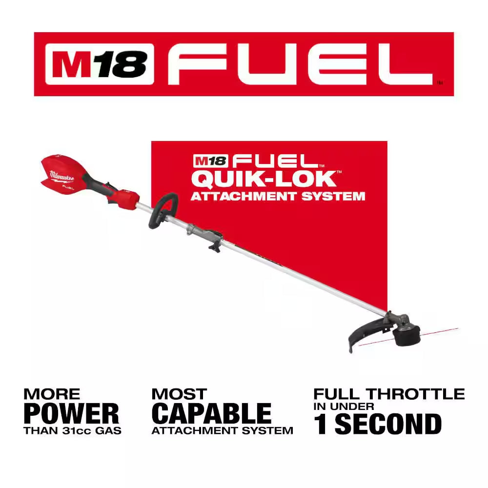 M18 FUEL Brushless 21 In. Self-Propelled Mower W/ String Trimmer, Blower, Hedger, Chainsaw, (2) 12Ah Batteries, Charger