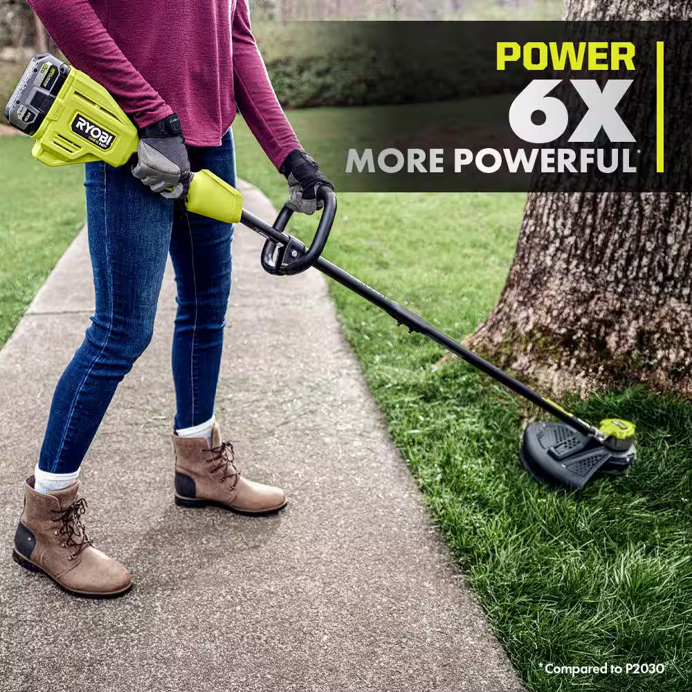 ONE+ HP 18V Brushless 20 In. Cordless Walk behind Self Propelled Mower, Blower & String Trimmer W/ Batteries & Chargers