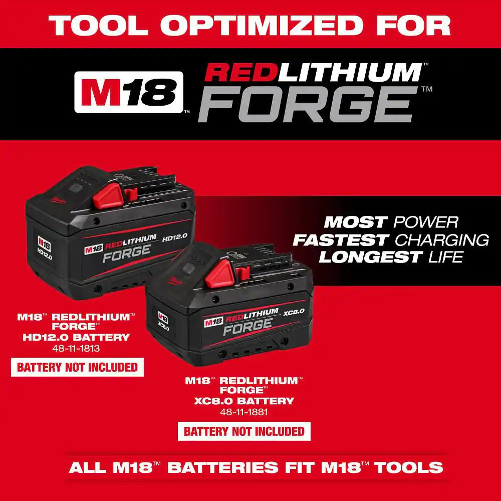 M18 FUEL Brushless Cordless 21 in Walk behind Dual Battery Self-Propelled Mower W/ M18 String Trimmer, M18 Hedge Trimmer
