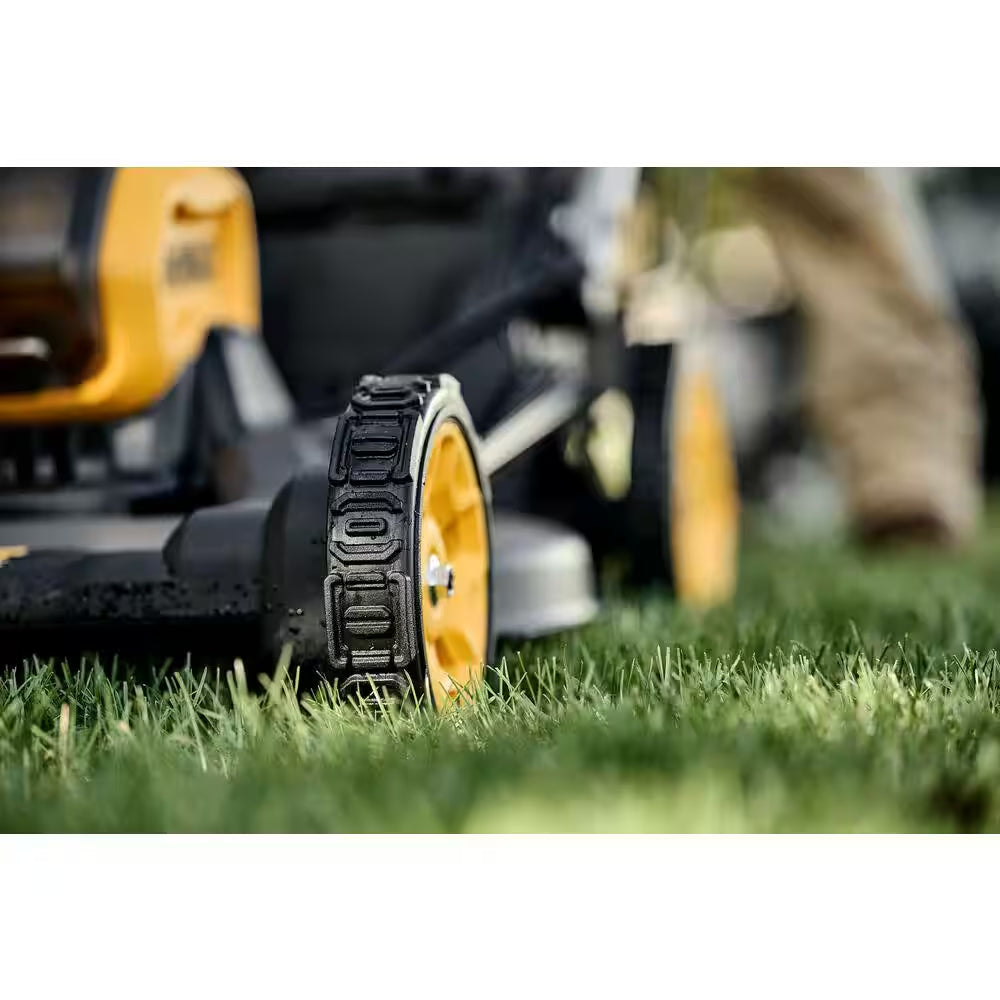 FLEXVOLT 1 X 60V MAX 21 In. Cordless Battery Powered Self Propelled Lawn Mower Kit and Cordless Blower (2) 4Ah Batteries