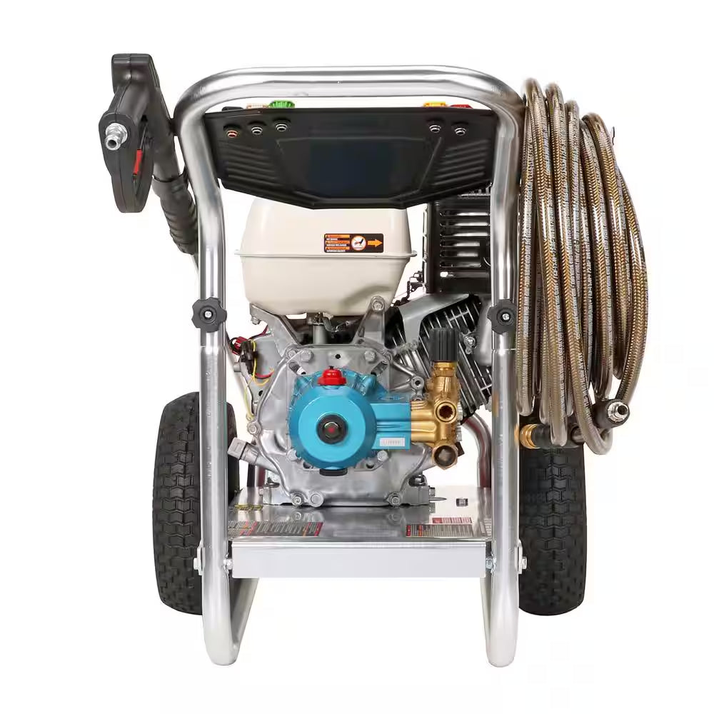 4200 PSI 4.0 GPM Gas Pressure Washer, Honda GX390 Engine, Aluminum Frame, Commercial Cold Water Power Cleaner