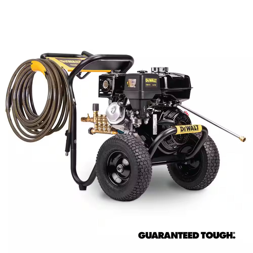 4200 PSI 4.0 GPM Gas Pressure Washer with HONDA GX390 Engine and CAT Pump, Heavy-Duty Commercial Cold Water Power Washer